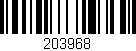 Código de barras (EAN, GTIN, SKU, ISBN): '203968'