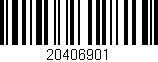 Código de barras (EAN, GTIN, SKU, ISBN): '20406901'