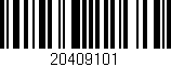 Código de barras (EAN, GTIN, SKU, ISBN): '20409101'