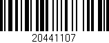 Código de barras (EAN, GTIN, SKU, ISBN): '20441107'