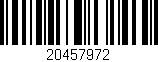 Código de barras (EAN, GTIN, SKU, ISBN): '20457972'