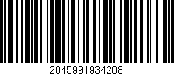 Código de barras (EAN, GTIN, SKU, ISBN): '2045991934208'
