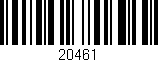 Código de barras (EAN, GTIN, SKU, ISBN): '20461'