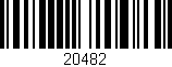 Código de barras (EAN, GTIN, SKU, ISBN): '20482'
