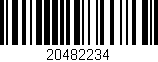 Código de barras (EAN, GTIN, SKU, ISBN): '20482234'
