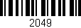 Código de barras (EAN, GTIN, SKU, ISBN): '2049'