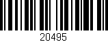 Código de barras (EAN, GTIN, SKU, ISBN): '20495'