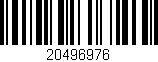 Código de barras (EAN, GTIN, SKU, ISBN): '20496976'