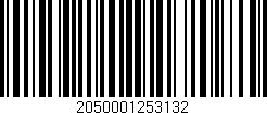 Código de barras (EAN, GTIN, SKU, ISBN): '2050001253132'