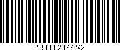 Código de barras (EAN, GTIN, SKU, ISBN): '2050002977242'