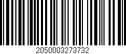 Código de barras (EAN, GTIN, SKU, ISBN): '2050003273732'