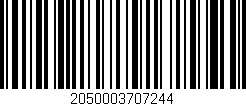 Código de barras (EAN, GTIN, SKU, ISBN): '2050003707244'