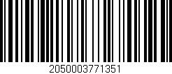 Código de barras (EAN, GTIN, SKU, ISBN): '2050003771351'