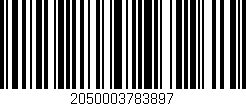 Código de barras (EAN, GTIN, SKU, ISBN): '2050003783897'