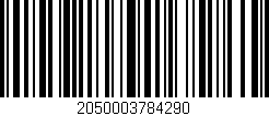 Código de barras (EAN, GTIN, SKU, ISBN): '2050003784290'
