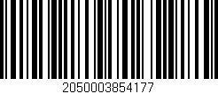 Código de barras (EAN, GTIN, SKU, ISBN): '2050003854177'