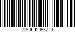 Código de barras (EAN, GTIN, SKU, ISBN): '2050003855273'