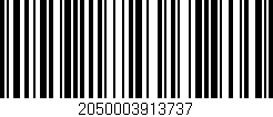 Código de barras (EAN, GTIN, SKU, ISBN): '2050003913737'