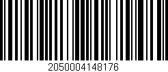 Código de barras (EAN, GTIN, SKU, ISBN): '2050004148176'