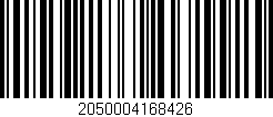 Código de barras (EAN, GTIN, SKU, ISBN): '2050004168426'