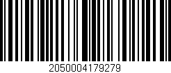 Código de barras (EAN, GTIN, SKU, ISBN): '2050004179279'