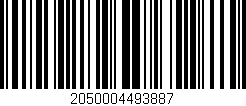 Código de barras (EAN, GTIN, SKU, ISBN): '2050004493887'