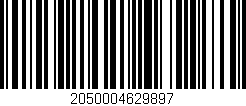 Código de barras (EAN, GTIN, SKU, ISBN): '2050004629897'