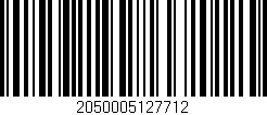 Código de barras (EAN, GTIN, SKU, ISBN): '2050005127712'