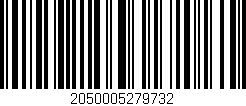 Código de barras (EAN, GTIN, SKU, ISBN): '2050005279732'