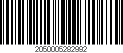 Código de barras (EAN, GTIN, SKU, ISBN): '2050005282992'