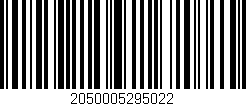 Código de barras (EAN, GTIN, SKU, ISBN): '2050005295022'