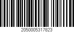 Código de barras (EAN, GTIN, SKU, ISBN): '2050005317823'