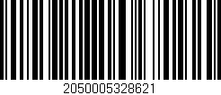 Código de barras (EAN, GTIN, SKU, ISBN): '2050005328621'