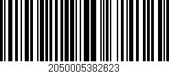 Código de barras (EAN, GTIN, SKU, ISBN): '2050005382623'