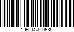 Código de barras (EAN, GTIN, SKU, ISBN): '2050044906569'