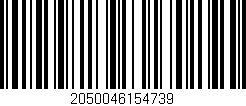 Código de barras (EAN, GTIN, SKU, ISBN): '2050046154739'