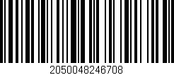 Código de barras (EAN, GTIN, SKU, ISBN): '2050048246708'