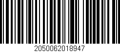 Código de barras (EAN, GTIN, SKU, ISBN): '2050062018947'