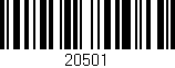 Código de barras (EAN, GTIN, SKU, ISBN): '20501'