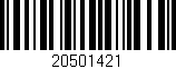 Código de barras (EAN, GTIN, SKU, ISBN): '20501421'