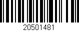 Código de barras (EAN, GTIN, SKU, ISBN): '20501481'