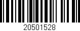 Código de barras (EAN, GTIN, SKU, ISBN): '20501528'