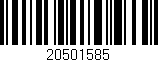 Código de barras (EAN, GTIN, SKU, ISBN): '20501585'