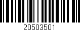 Código de barras (EAN, GTIN, SKU, ISBN): '20503501'