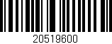 Código de barras (EAN, GTIN, SKU, ISBN): '20519600'