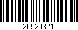 Código de barras (EAN, GTIN, SKU, ISBN): '20520321'