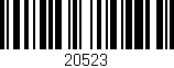Código de barras (EAN, GTIN, SKU, ISBN): '20523'