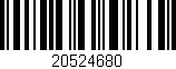 Código de barras (EAN, GTIN, SKU, ISBN): '20524680'