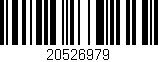Código de barras (EAN, GTIN, SKU, ISBN): '20526979'
