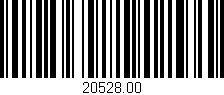 Código de barras (EAN, GTIN, SKU, ISBN): '20528.00'